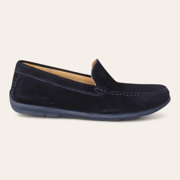 Mocassine Daim NoireR:2000