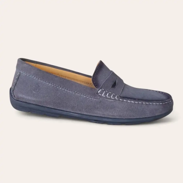 Mocassine En Daim Vert R:2001